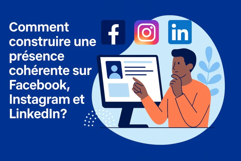Comment construire une présence cohérente sur Facebook, Instagram et LinkedIn ?